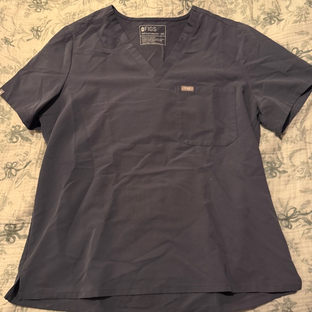 Space Navy Catarina™ - One-Pocket Scrub Top